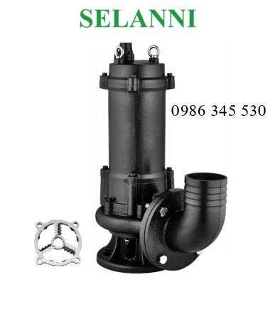 Bơm nước thải cắt rác SELANNI – 22 kW